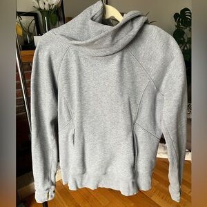 Lululemon Grey Pullover Hoodie Size 10